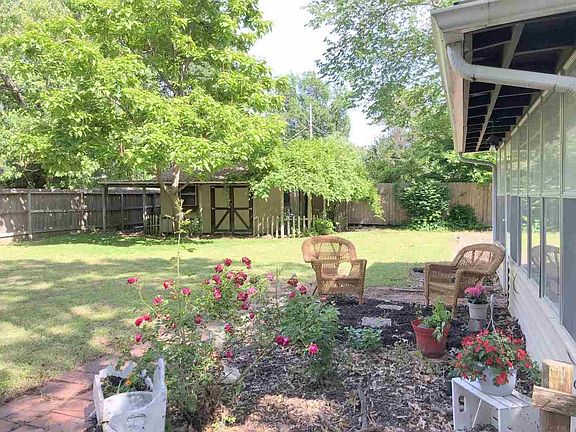 Back of home to relax