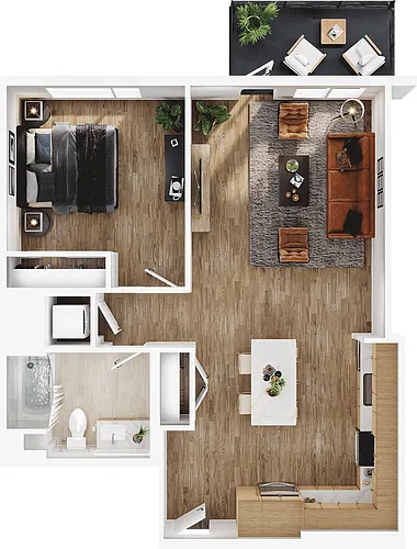 Floor plan A22A