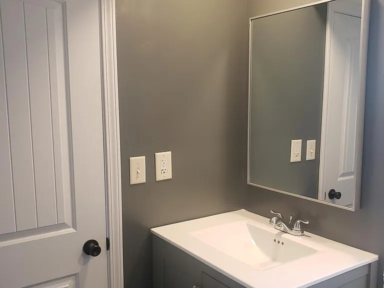 Bathroom in the basement