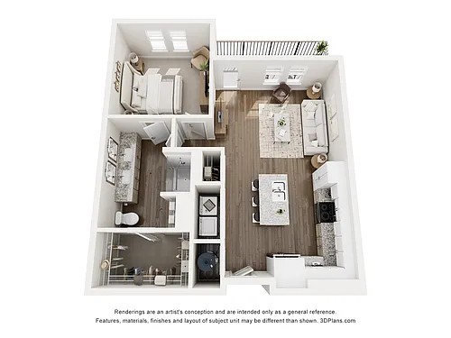 Floor plan The Mulligan