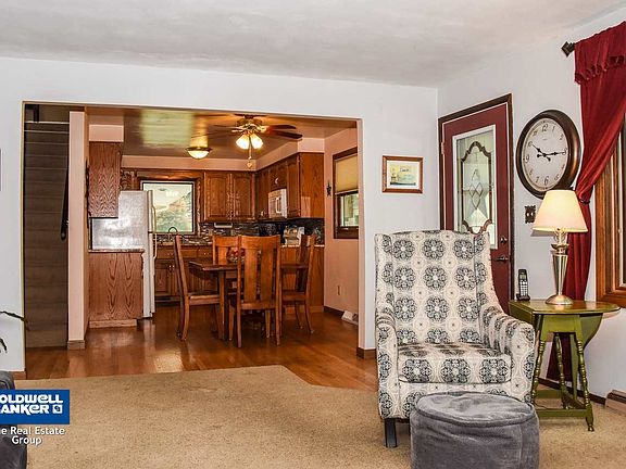 View from LR to Kitchen