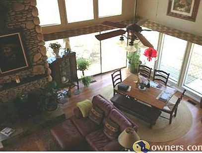 living room from above