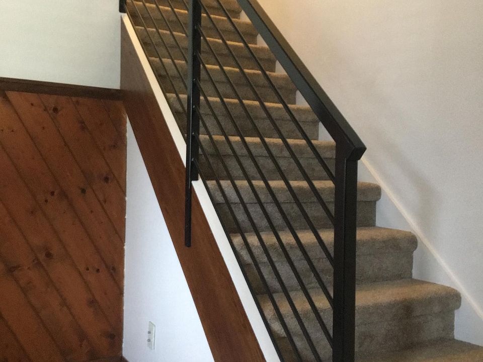 New Modern Metal Railings 