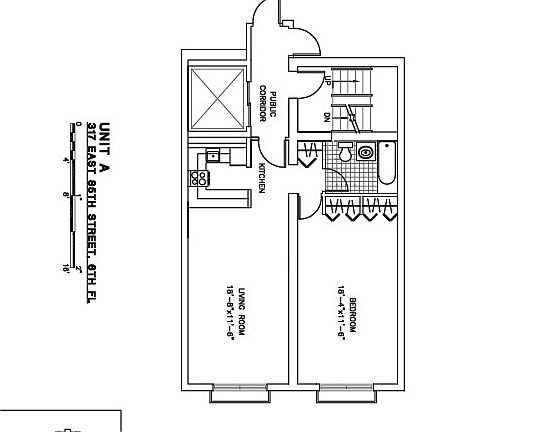 2nd image of 317 E 85th St APT 6A
