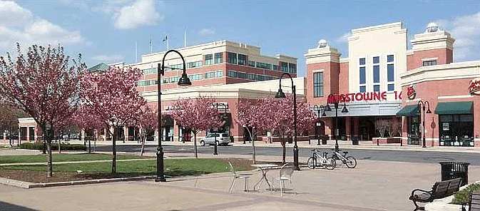 Kingstown shopping center and movie theater