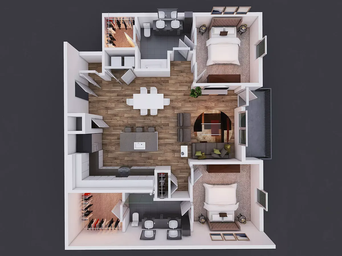 Floor plan B1