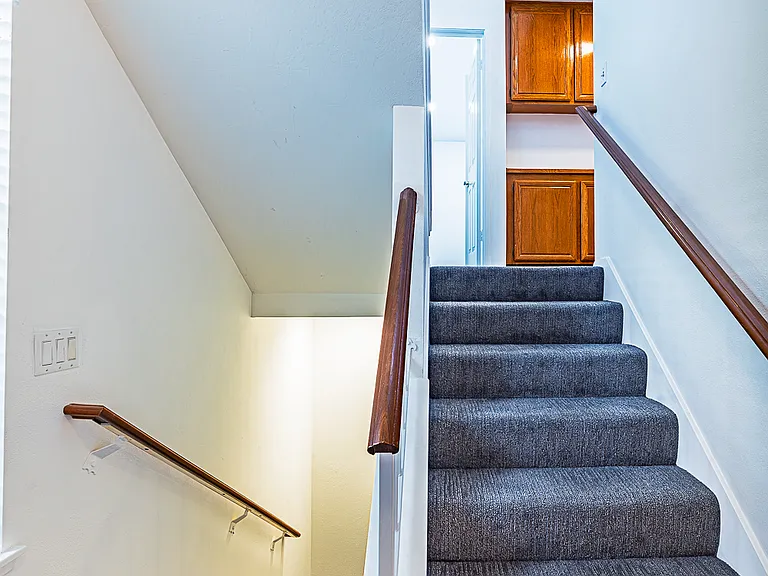 Stairs to Level 3 bedrooms