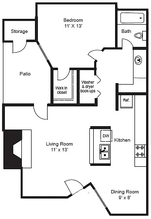 Floor plan A2