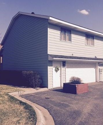 Garage view with add'l entrance door