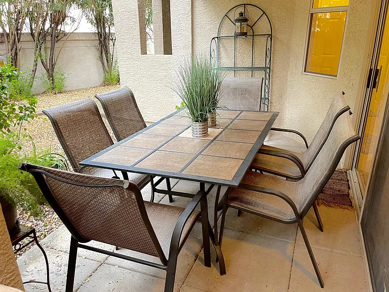 Family Room Opens to Covered Back Patio