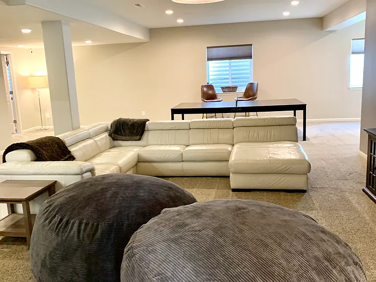 Interior, Basement Level, Main Room