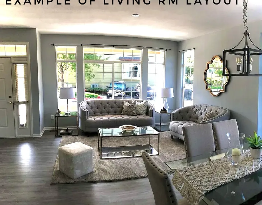 Example of Living Rm Layout