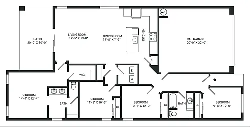 Floor plan Palo Verde