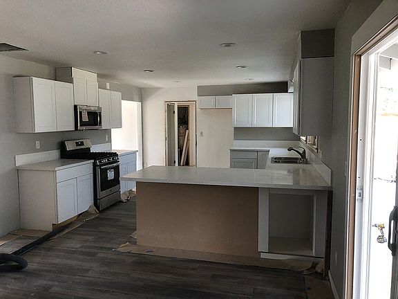 Remodel in progress. 