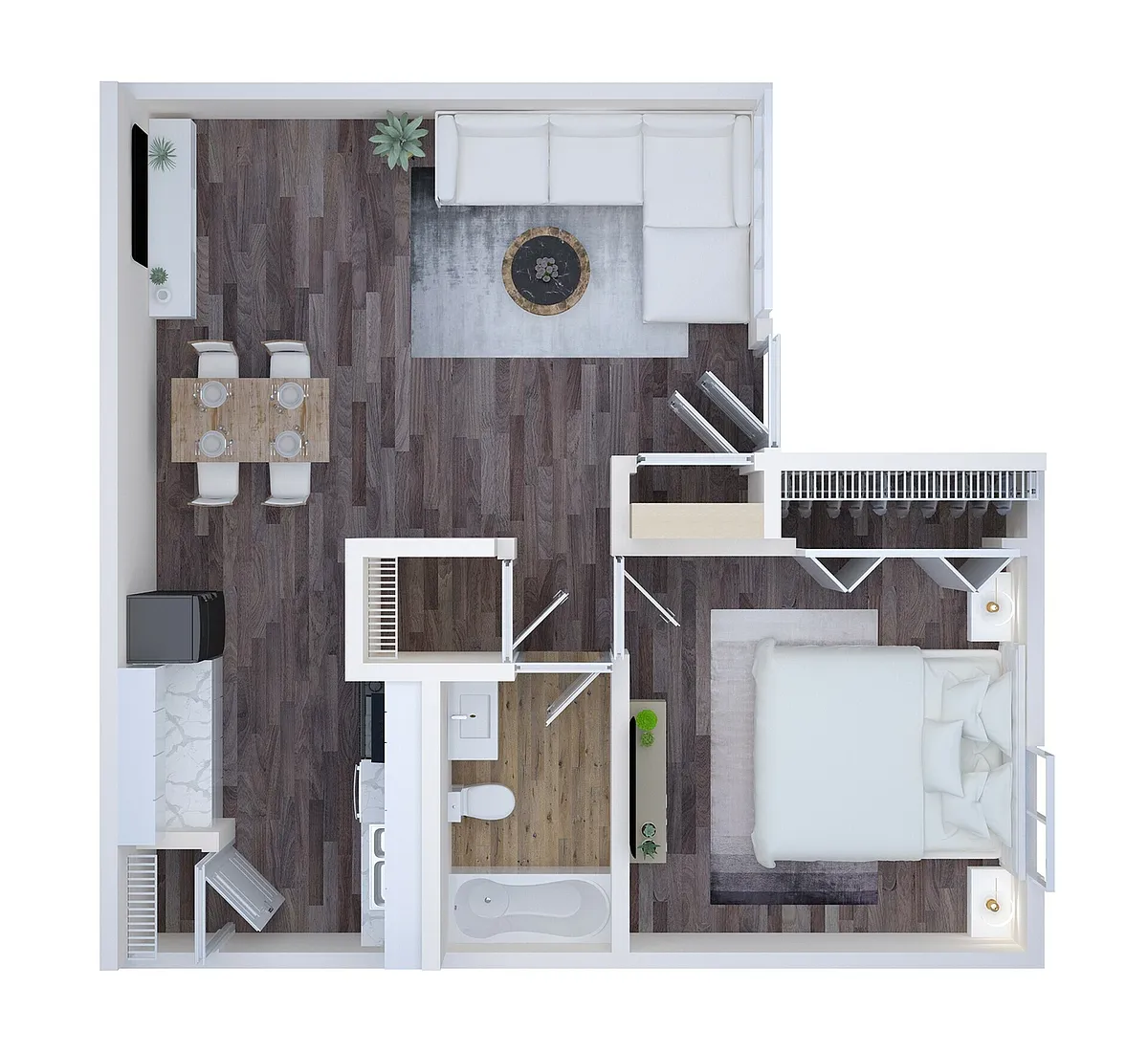 Floor plan A1-R