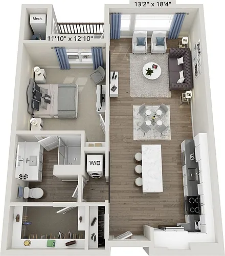 Floor plan The Farmhouse