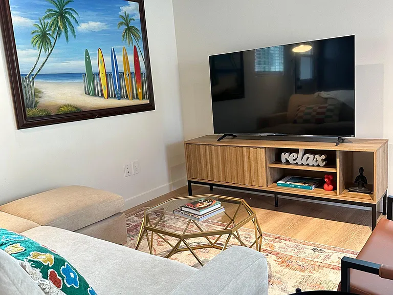 play games, read a book, watch sports. Everything included!