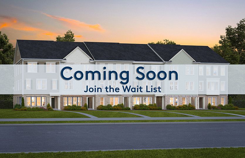 The Plymouth Townhome - Coming Soon to Potomac Shores Town Center
