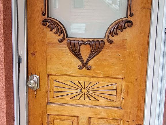 Front door of the unit.