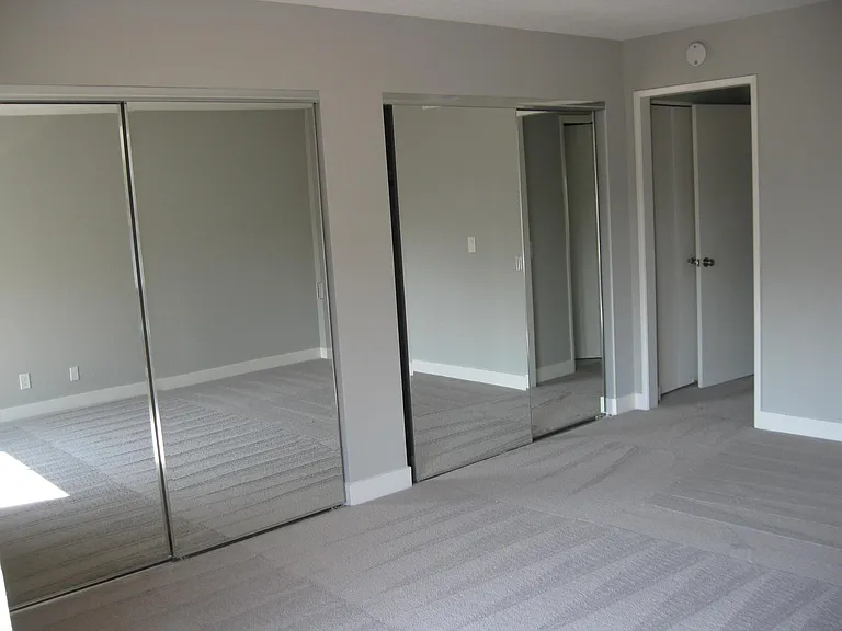 Bedroom suite #2 with 2 Double Closets