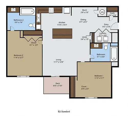 Floor plan Aspen