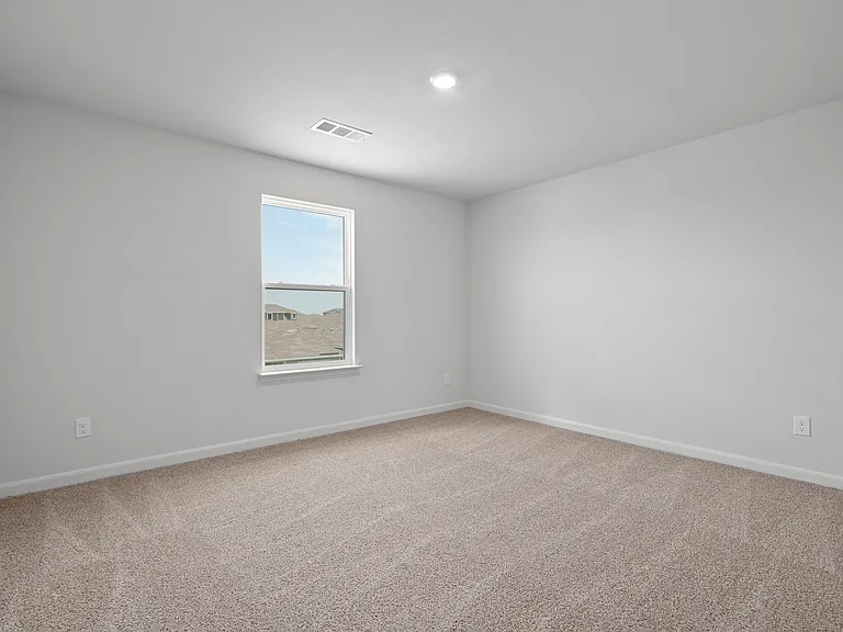 The secondary bedrooms are the perfect space for children's bedrooms or guest rooms.