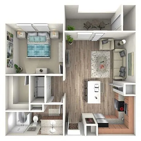 Floor plan A1 - Phase I