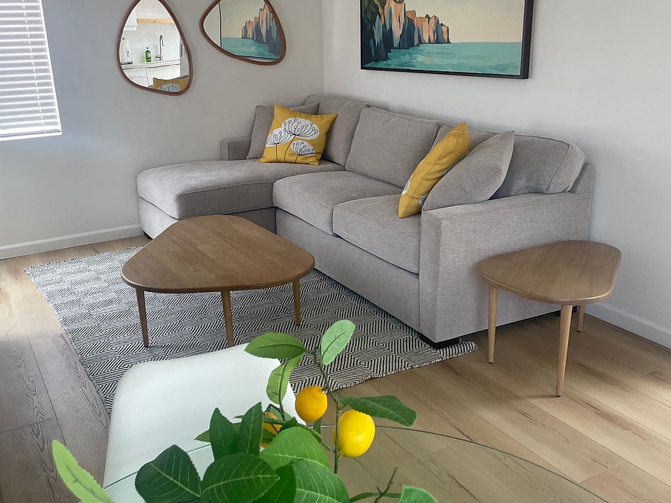 Newly remodeled (finished June 1st, 2025. Living room.
