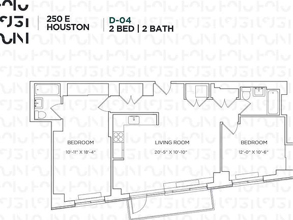 2nd image of 250 E Houston St APT 11D