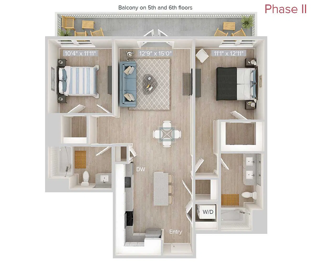 Floor plan B6U