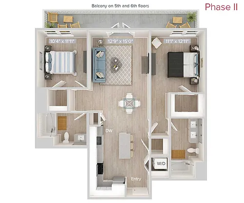 Floor plan B6U