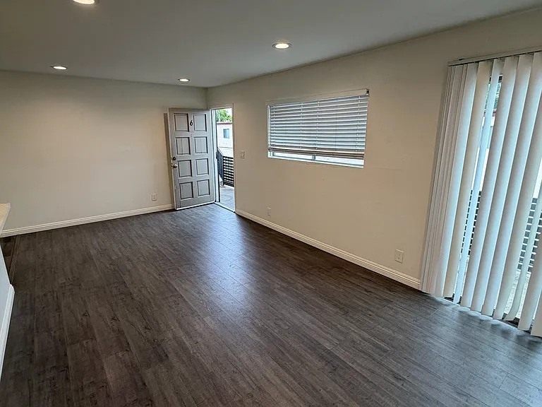 Living room with balcony