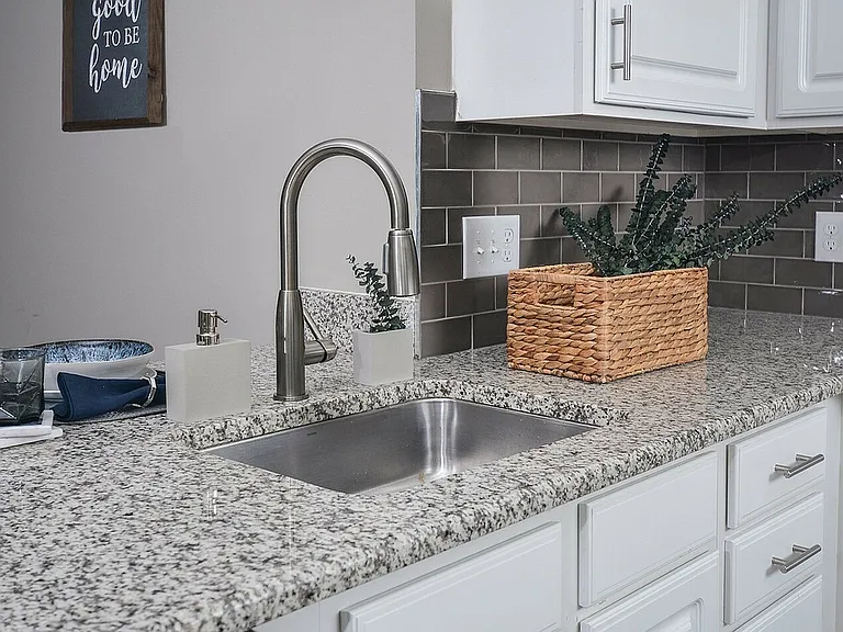 Renovated Kitchen with Stainless Steel Appliances