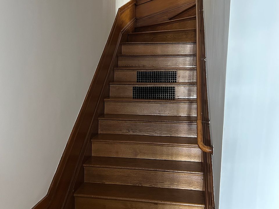 Entryway--spacious foyer to single flight of stairs to spacious landing
