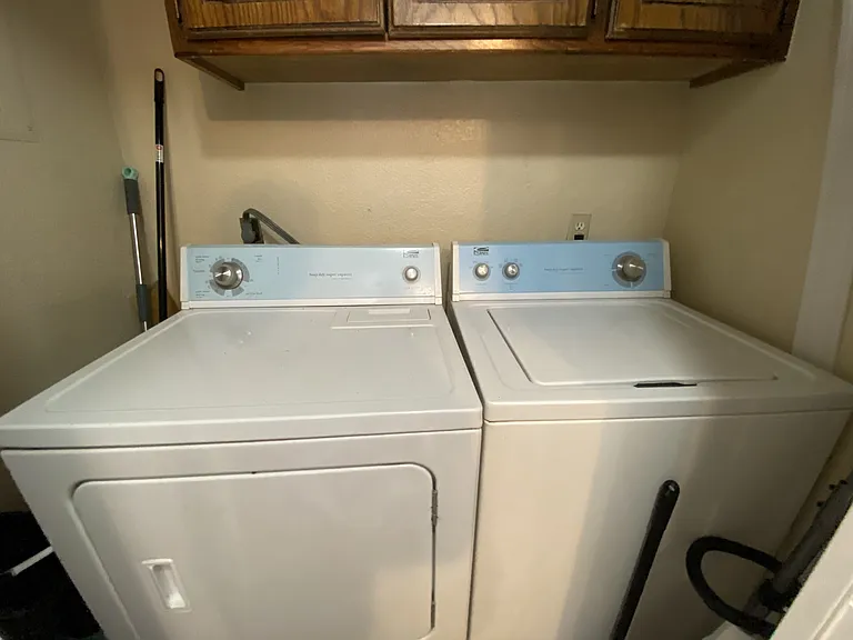 Laundry Room washer and dryer