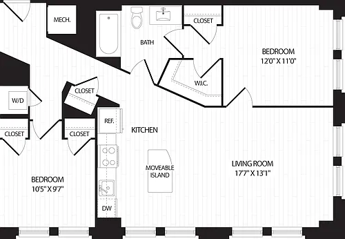 Floor plan B6