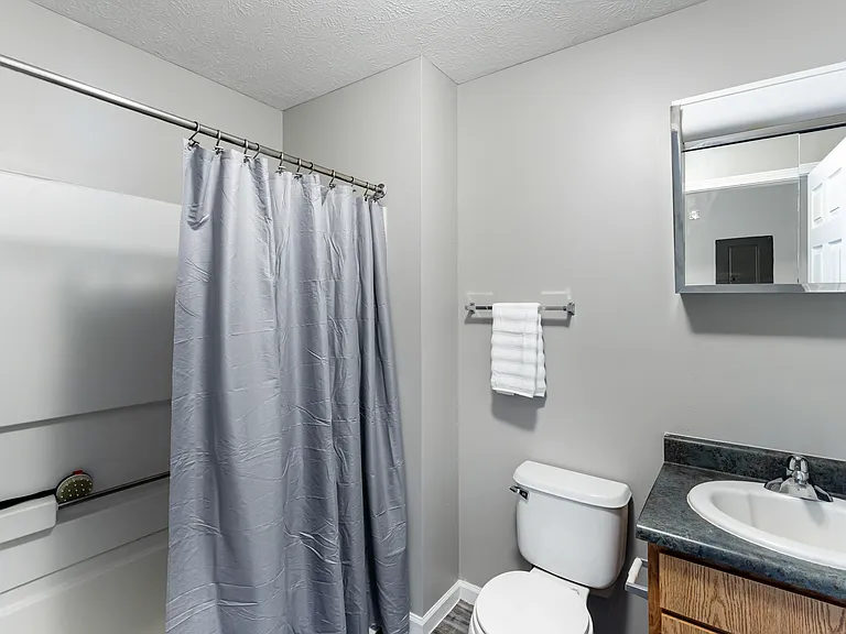 ALL bathrooms come full sized with tub