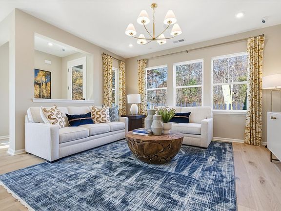 Great Room Surrounded by Windows