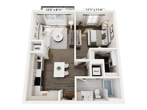 Floor plan Paint