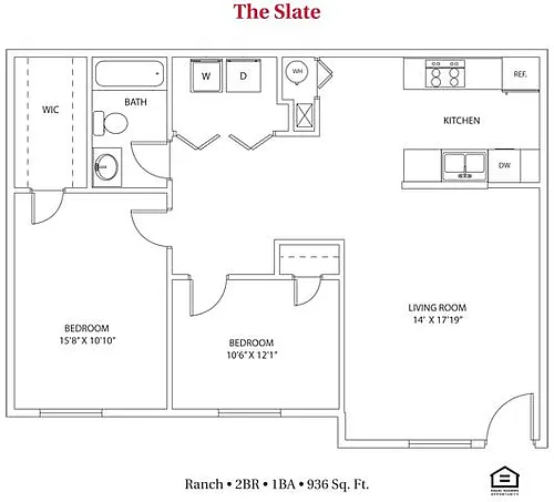 Floor plan The Slate