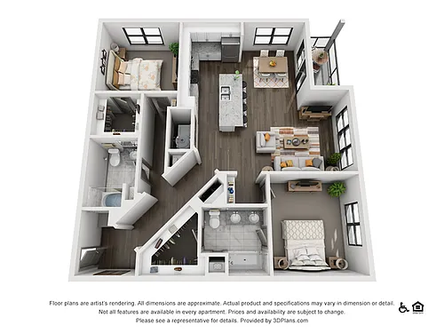 Floor plan B2 - Lynn