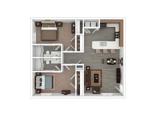 Floor plan 2X2