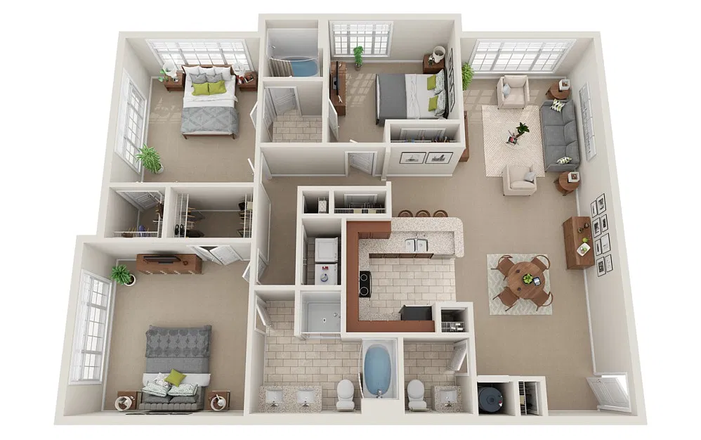 Floor plan C3A