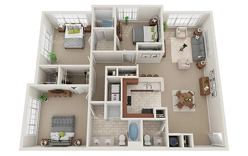 Floor plan C3A