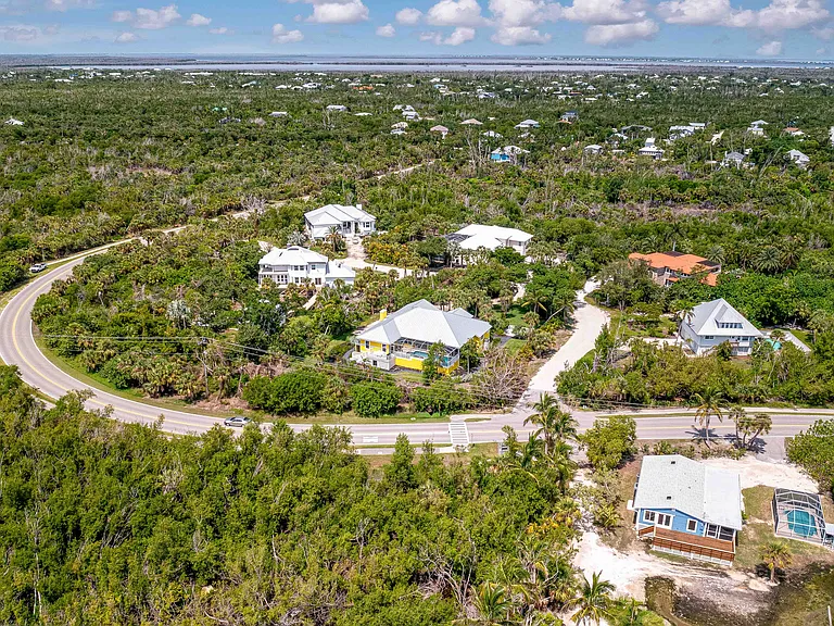 Aerial view from Middle Gulf Drive