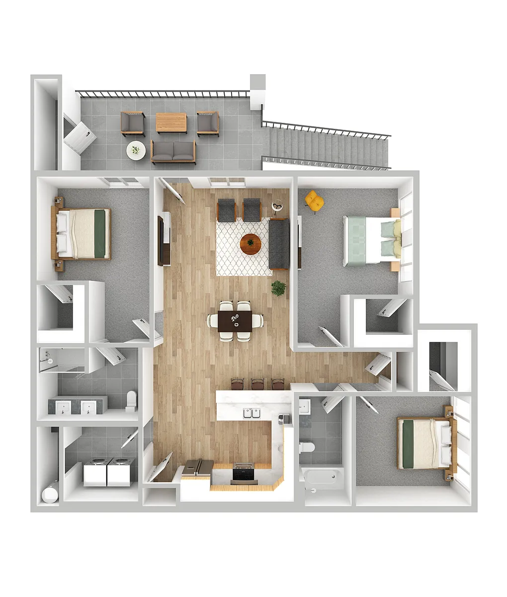 Floor plan C1