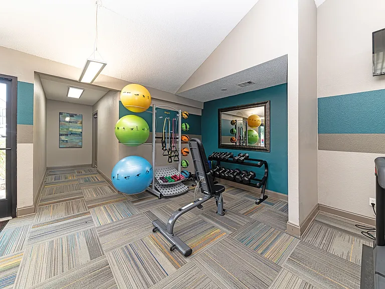 Free-weights in the Fitness Center