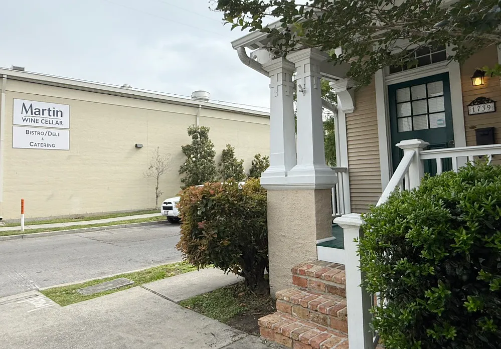 Across the street from Martin Wine Cellar - 1739 General Taylor St