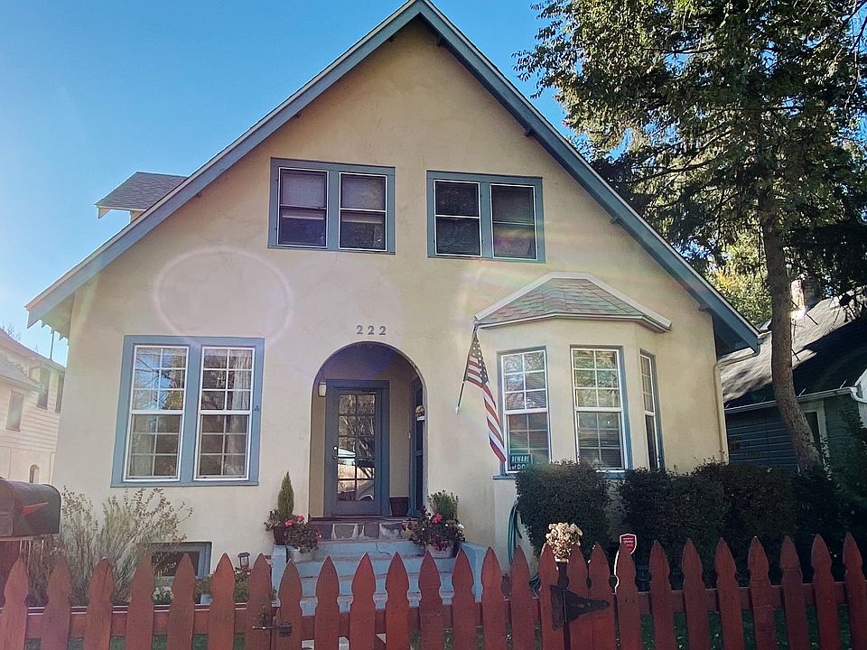 Victorian front, complete with picket fence