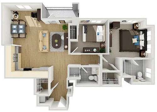 Floor plan B1